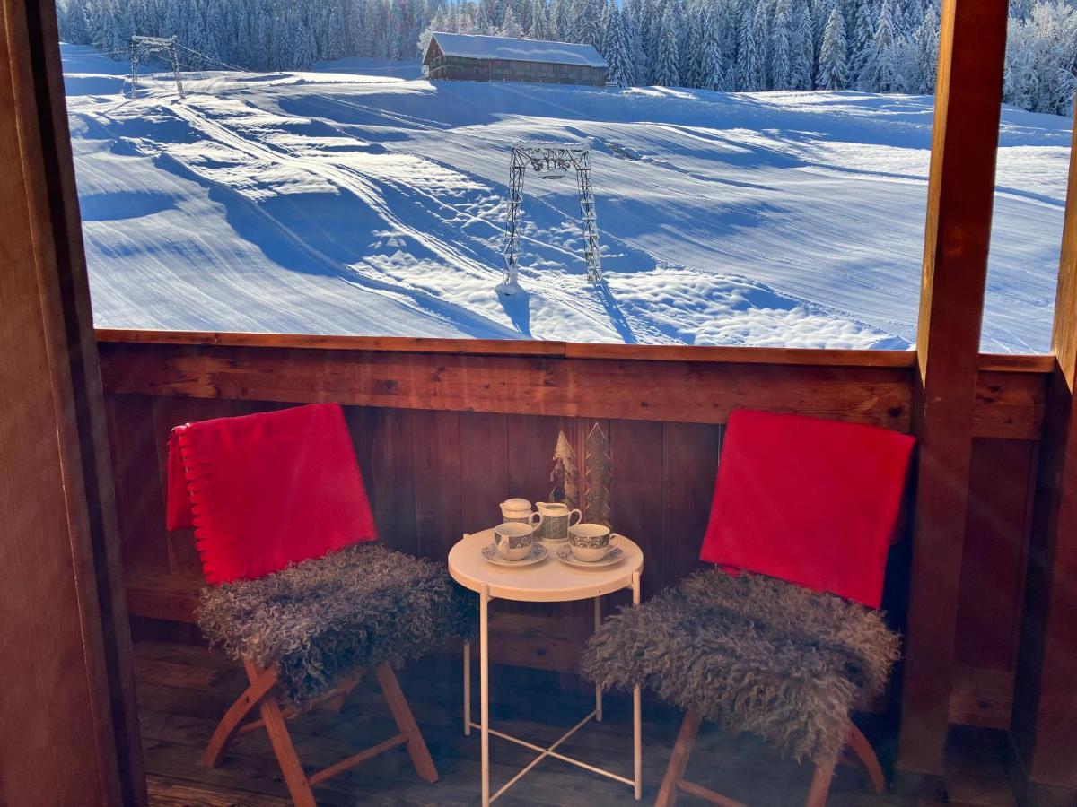 Ferienwohnung Bergblick Am Rande Der Wildnis Sibratsgfall Екстер'єр фото