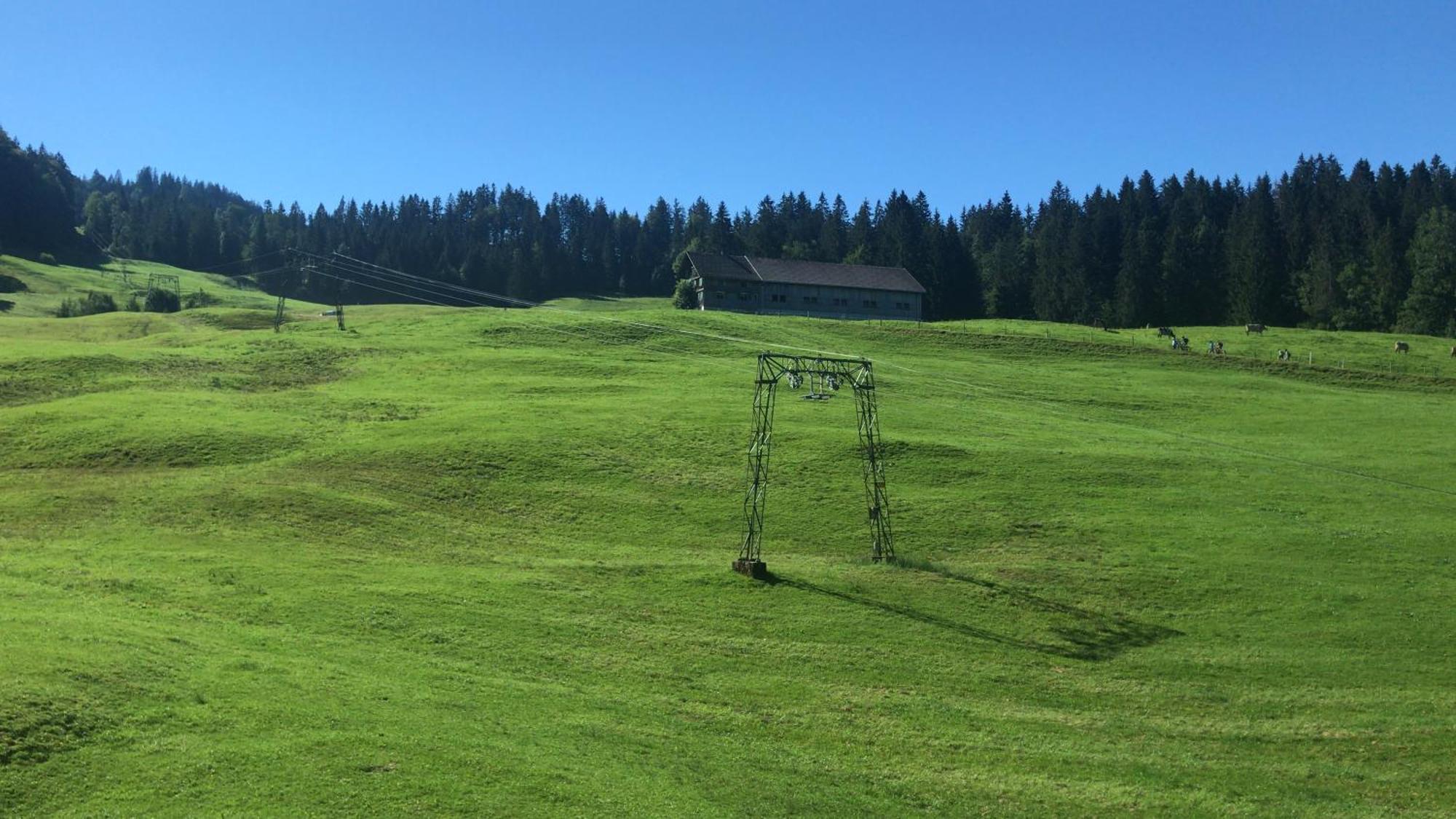Ferienwohnung Bergblick Am Rande Der Wildnis Sibratsgfall Екстер'єр фото